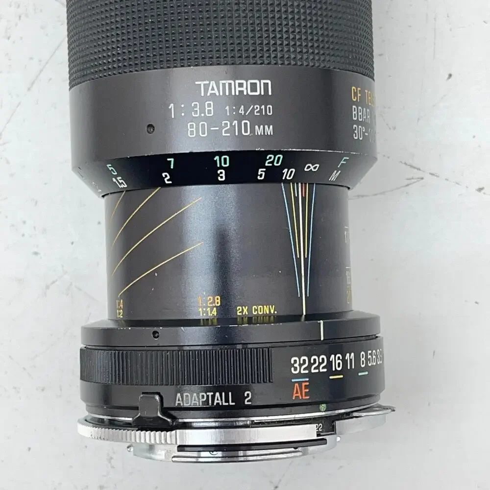 Tamron CF TELE MACRO BBAR MC 30° - 11.3° Zoom lens 1:3.8 1:4/210 80-210mm